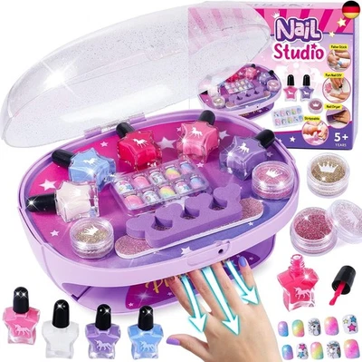 BESUCHE DEN TACOBEAR-STORE Tacobear Nagelstudio Kinder Mädchen Geschenke 6 7 8 9 10 Jahre Nageltrockner