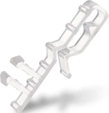 10Pcs 2 Inch Blind Valance Clips Clear Plastic Hidden Channel Window Shade Parts