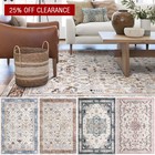 Extra Large Floor Rug Beautiful Retro Lounges Carpet Machine Washable Mat Runner