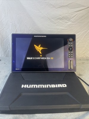 Humminbird SOLIX 12 Chirp Mega SI+ G2 With Suncover And Power Cord