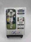2022 Panini Contenders Football Channing Tindall Rookie Ticket Auto /41 JS