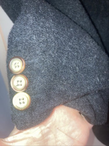 Structure Le Collezioni Wool Nylon Coat Men’s XL Made In Hungary, Needs Repair - Picture 17 of 18