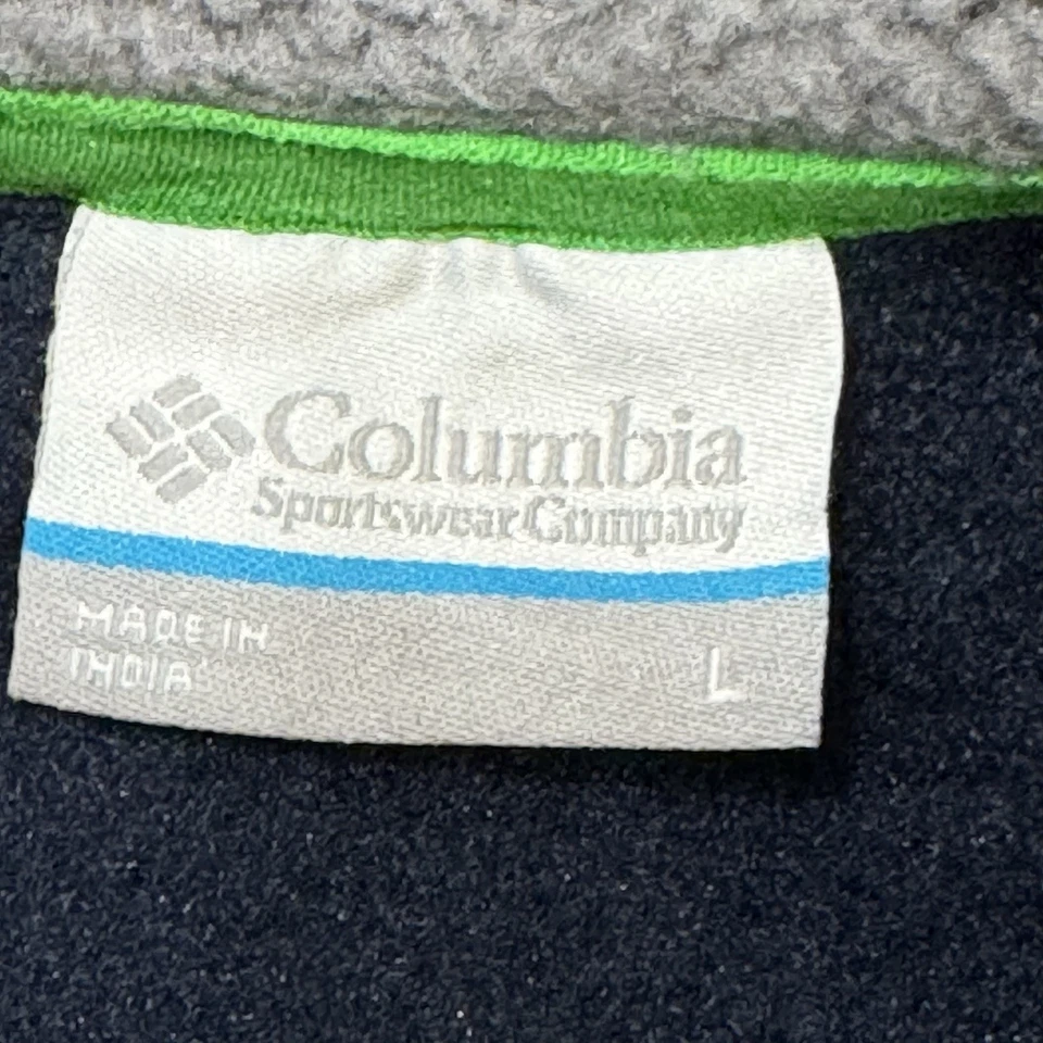 Pullover Notre Dame Fighting Irish Columbia Mejor Suéter Para Hombre Grande 1/4 Cremallera Foto 4 de 4