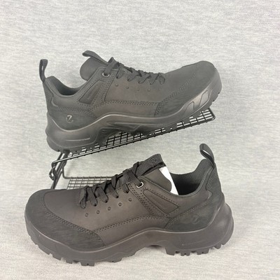 ECCO Offroad M Waterproof Hiking Shoes Mens 8.5 M Black Nubuck Boots