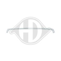 1X Zier-/Schutzleiste, KüHlergitter Diederichs 5835041 Passend FüR Mitsubishi