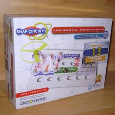 Elenco ***SNAP CIRCUITS FLYING SAUCER PLUS*** 13 Electronic Projects STEM Kit