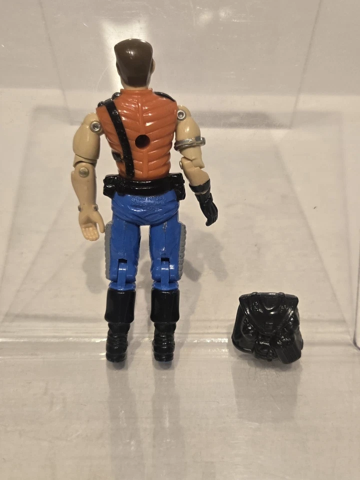 Vintage Hasbro GI Joe Lot 5 Figures Muskrat Ambush Mercer Psyche Cobra Commander - Image 3 of 4