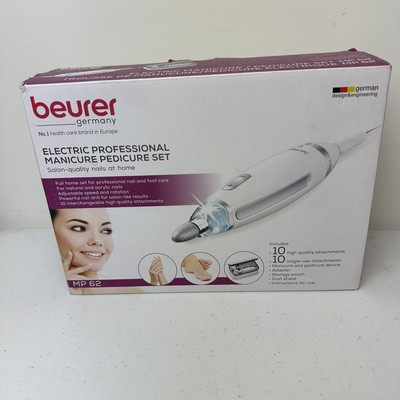 Beurer Electric Manicure/Pedicure Set Professional 10 Piece Home Sys  - Open Box