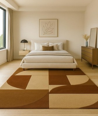 Handmade Rug | Irregular Rug | Wool Rugs | Living Room Rug | Tufted A292