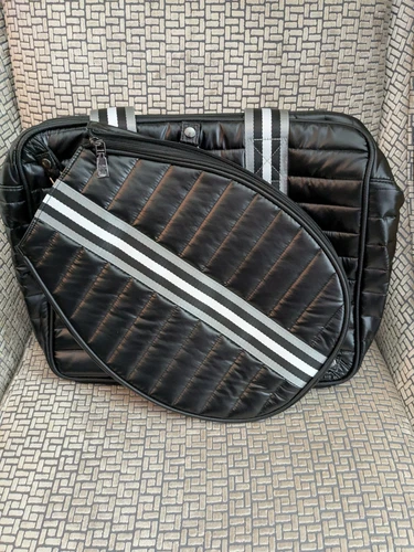 Black Tennis Bag By Think Royln - Picture 1 of 13