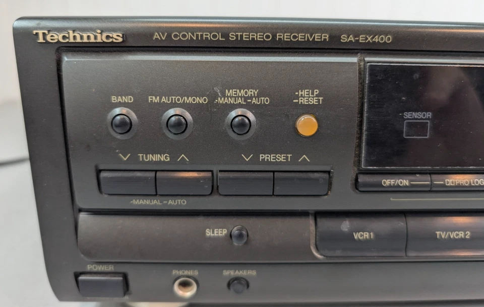Technics AV Control Stereo Receiver SA-EX400 Tested Works - Image 3 of 4