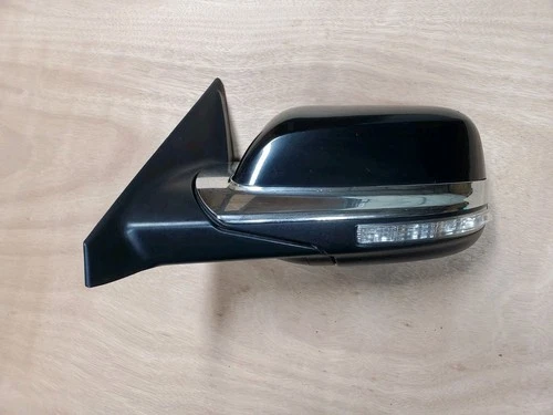 2016-2019 Ford Explorer Driver Left Side View Power Fold Door Mirror Black OEM