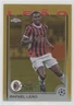 2024 Topps Chrome UEFA Club Competitions Gold Prism Refractor 15/50 Rafael Leao