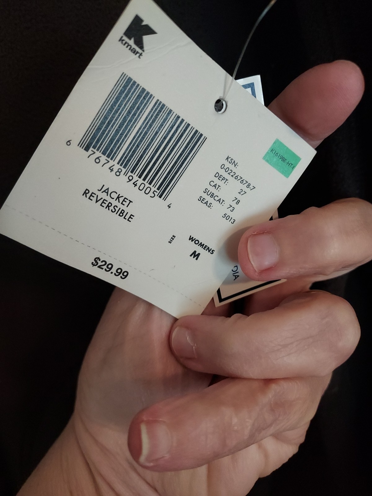 NEW Basic Editions Vintage Brown Size Medium Coat… - image 3