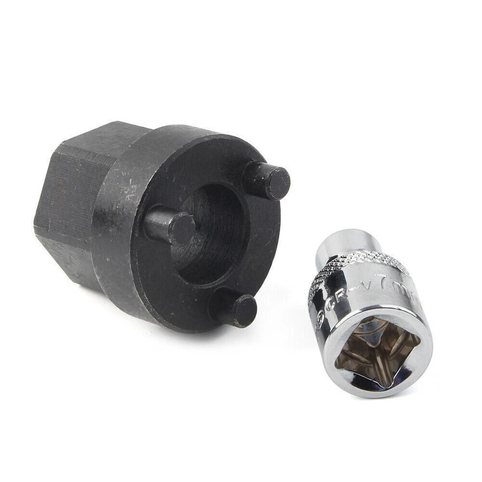 A/C Compressor Clutch Hub Hub Remover Tool 2-Piece Set 5Se12C Remover Parts O7E3 - Image 3 of 4