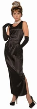 Breakfast at Tiffany's Adult Costume Dress & Gloves, Standard
