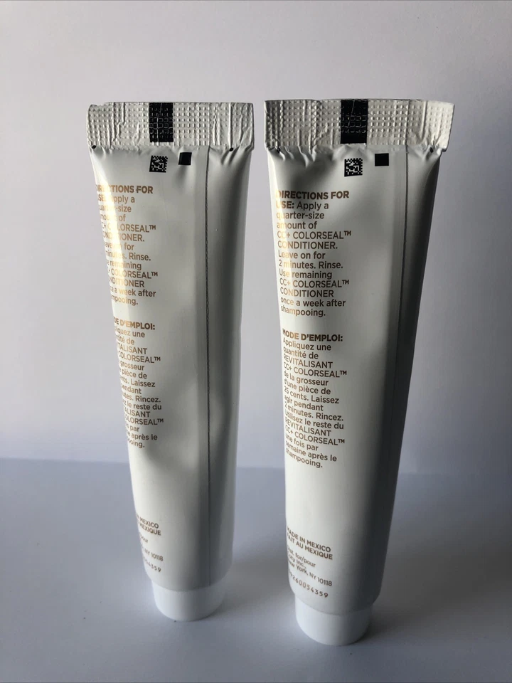 Lot of 2 ~ Clairol Nice 'N Easy  CC+ Colorseal Conditioner 1.86 Fl Oz #3, NEW - Image 2 of 3