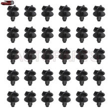 For GM 10382313 Sight Shield and Trim Push-Type Retainer Clips Set of 30pcs