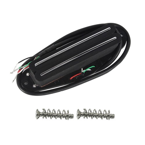 FLEOR Mini Humbucker Hot Dual Rail Tonabnehmer Keramik passend für ST-Gitarre - Picture 3 of 29