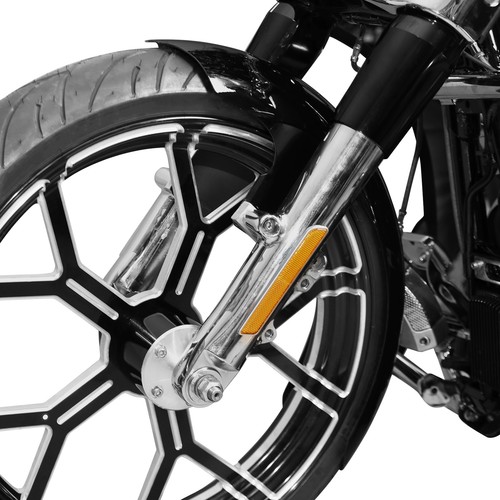 21 Inch Wrap Front Fender Fit For Harley Touring Street Road Glide Baggers 97-13 - Picture 9 of 19