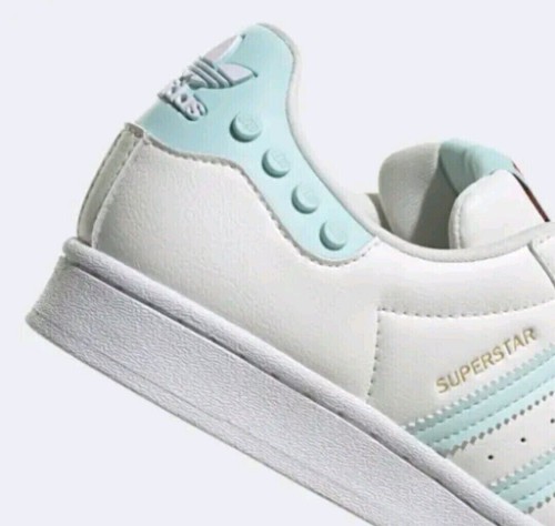 new women's 8 adidas Originals superstar lego shell toe - Picture 5 of 6