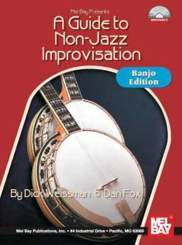 Mel Bay 20832BCD A Guide to Non-Jazz Improvisation-Banjo Book and CD - Ship FREE - Picture 1 of 1
