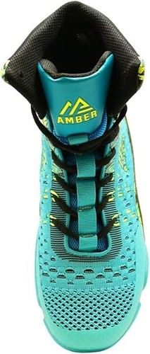 Amber Combat v1.0-9? Boxing/Wrestling Shoes, High-Top PU Training Footwear - Picture 3 of 7