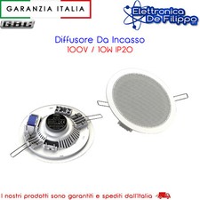 Diffusore Da Incasso 100V / 10W IP20