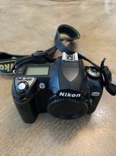 Nikon D70 Digital Camera - Black Battery No Charger With Strap See Photos