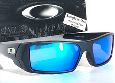 NEW Oakley GASCAN Blue Steel PRIZM Sapphire Blue Lens Sunglass 9014-D4