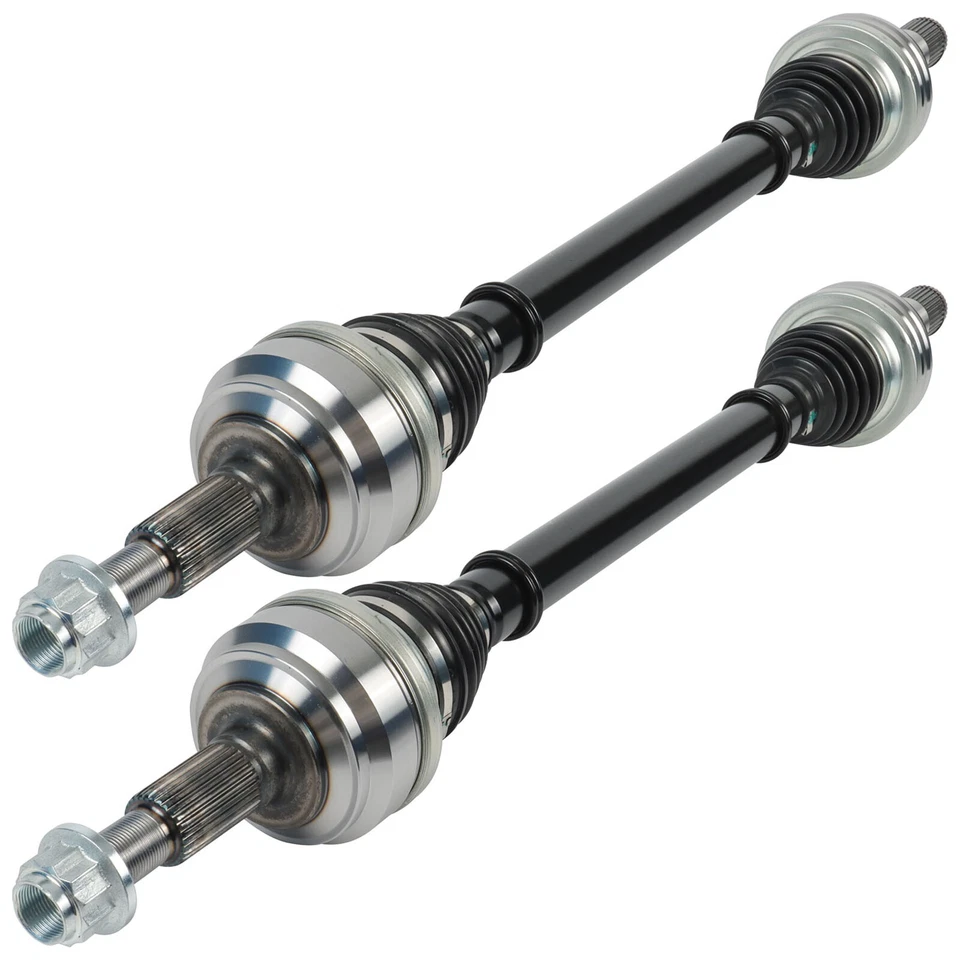 2Pcs Rear CV Axle Assembly Driver & Passenger Side for Porsche Cayenne 2011-2018 Foto 2 de 4