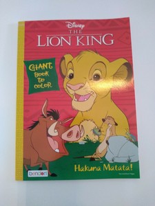 Disney The Lion King Coloring Activity Book | eBay