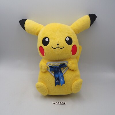 Pikachu Pokemon MC2907 Banpresto Lottery Prize Kuji 2016 Plush 12'' Doll Japan