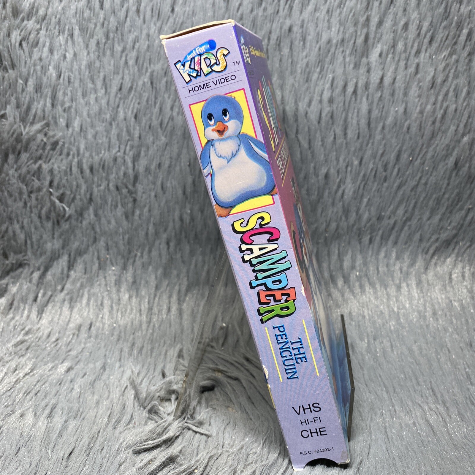 Scamper The Penguin VHS Tape 1989 Just For Kids Home Video Kids ...
