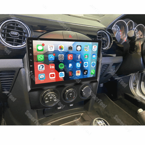 9in Android 13 Car Stereo Radio GPS Carplay + Cam For 2006-2015 Mazda MX-5 2.0L - Picture 2 of 14