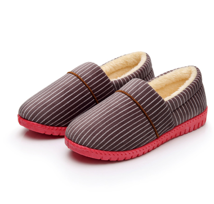 SAOLA Pantofole donna invernali casa cotone morbide scarpe interne peluche suola gomma calda