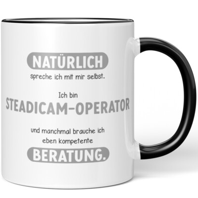 Natürlich spreche ich mit mir selbst. Steadicam-Operator und brauche 10007158340