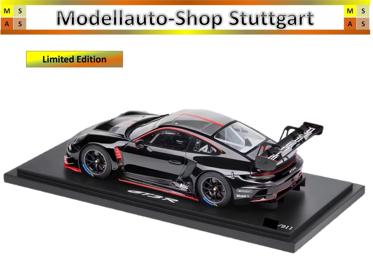 Porsche 911 GT3 R (992) Black - Limited Edition 911 - Spark