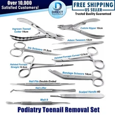 Ingrown Toenail Removal Surgery Nail Extraction Kit Podiatry Surgical Tools