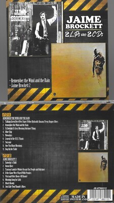 JAIME BROCKETT-REMEMBER THE WIND & THE RAIN/JAIME 2-2 LPS ON 2 CDS-NEW IMPORT