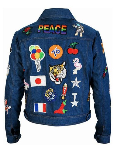 Rocketman Elton John Blue Denim Jacket 
