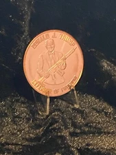 DONALD J. TRUMP   "Defender of Freedom"    1 AVDP oz. Copper Round  Coin