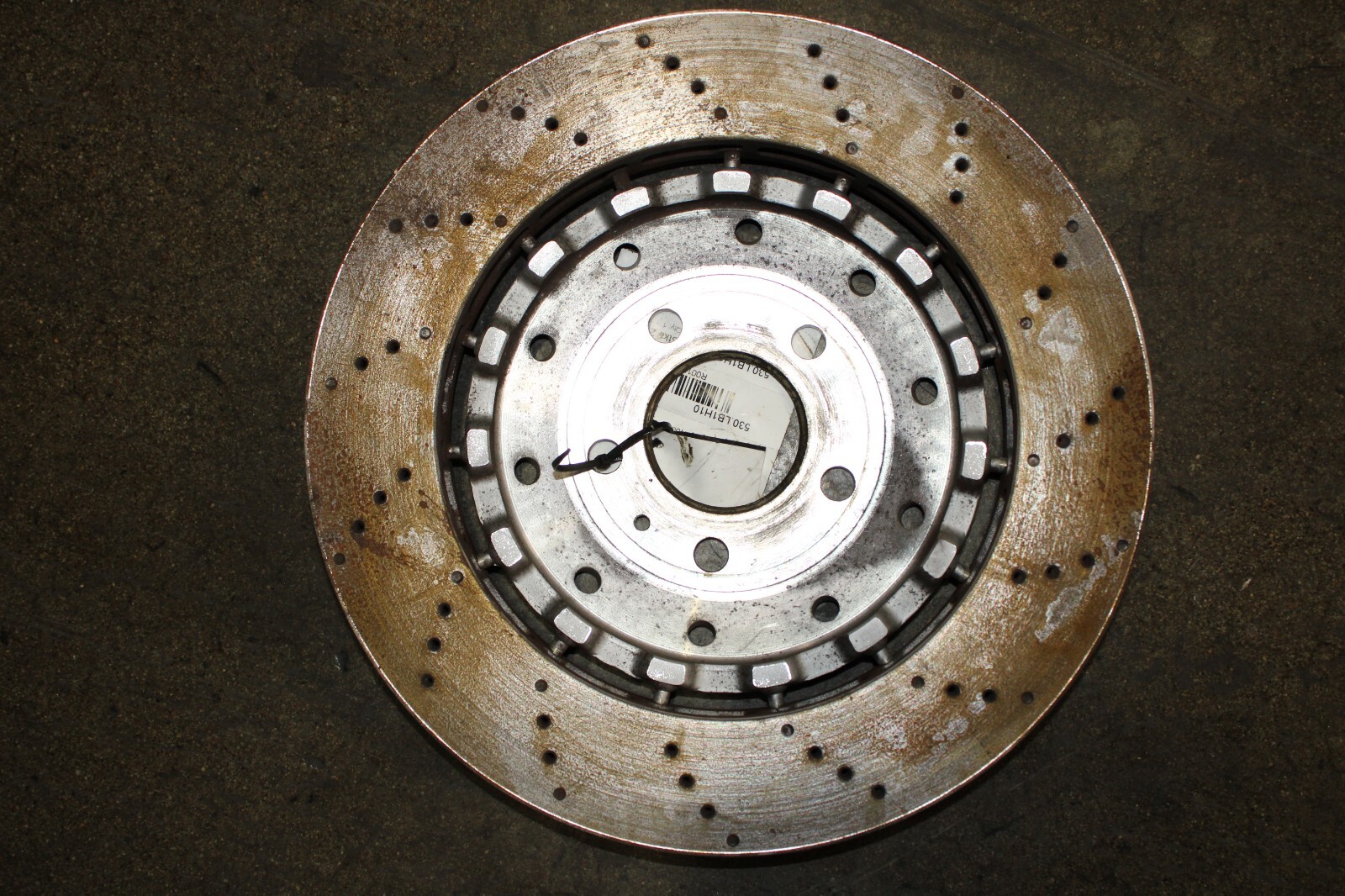 Lamborghini Gallardo, LP550, 560, Front Brake Rotor, Steel, Used, P/N 420615301D
