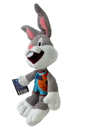 B-Ball Buddies Bugs Bunny-Space Jam A New Legacy Tune Squad peluche giocattolo 8"" nuovo - Foto 3 di 4
