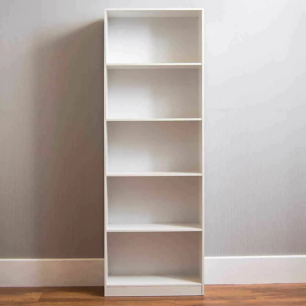 White shelving unit tall deals