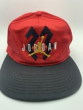 Vintage Air Jordan 23 Nike 1990's Jump Man Snapback Two Tone Rare Hat Cap