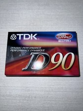TDK D90 Standard Audio Cassette A00808-20