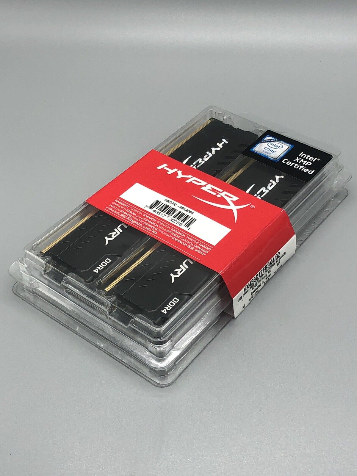 HyperX Fury 32GB 3466MHz DDR4 CL17 DIMM (4x8GB) DDR4 - HX436C17FB3K4/32 New