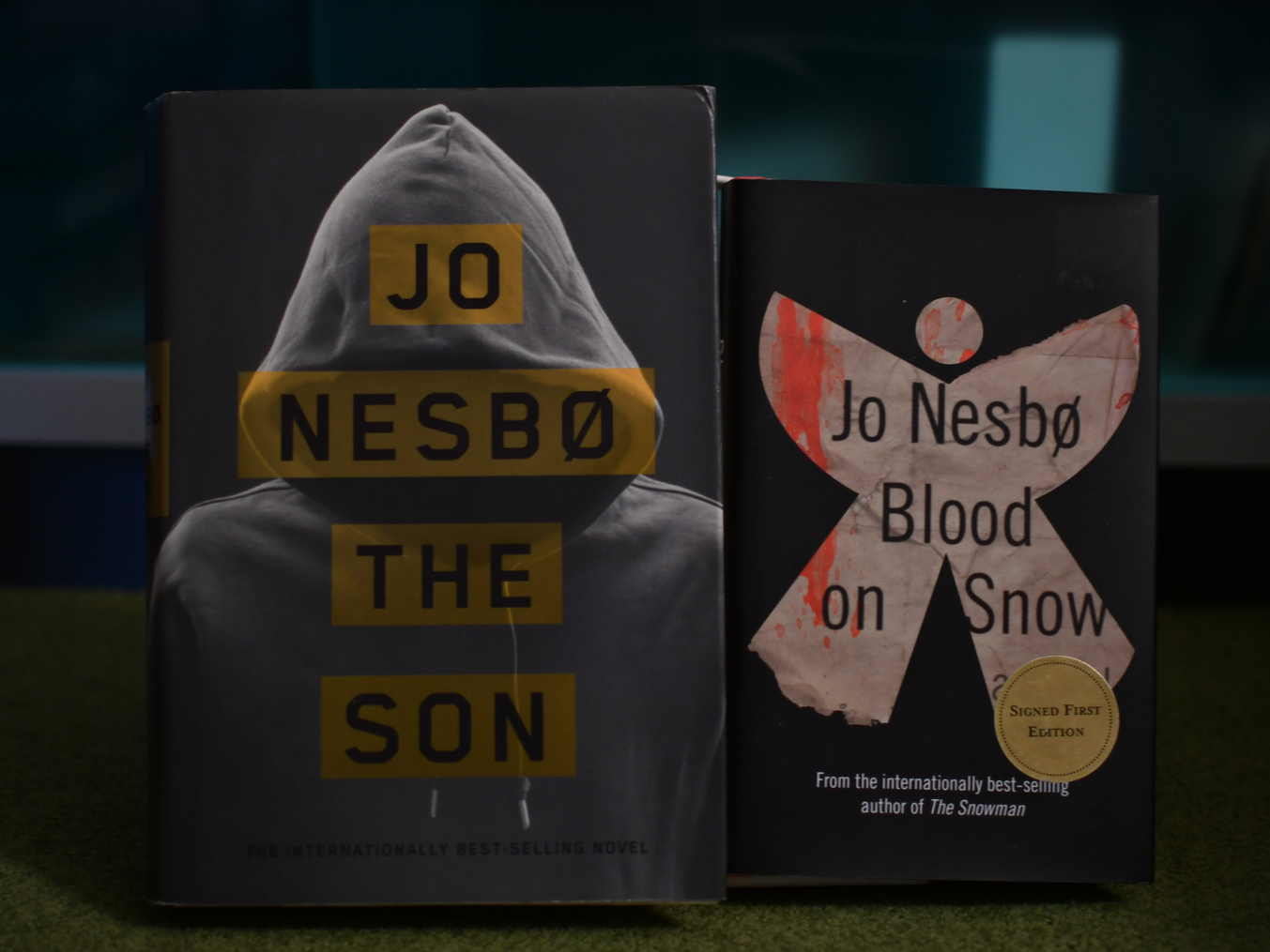 The Son and Blood on Snow by jo nesbo Hardcover: Signed First Editions