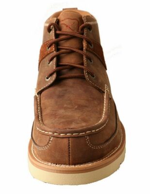 Twisted X Mens Alloy Toe Work Boots Brown Leather Moc Toe MCAA001 Size 9.5 M Twisted X Men main image 3